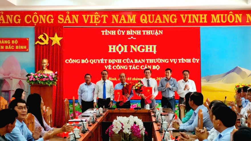 Điều động Trưởng ban Dân vận Tỉnh ủy Bình Thuận làm Bí thư Huyện ủy Bắc Bình